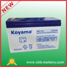 Rechargeable Long Life Valve Regulated 12V7ah UPS Battery